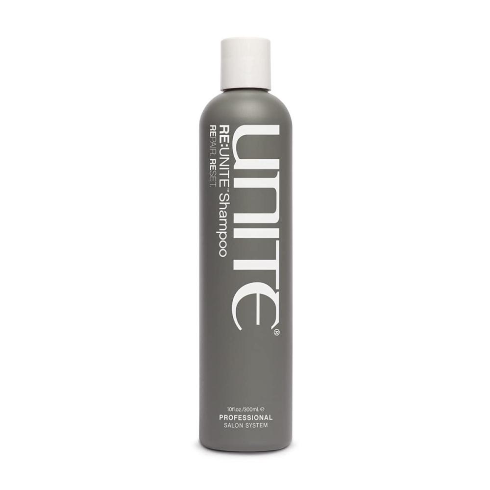 imageUNITE Hair  REUNITE Shampoo  Reparative Shampoo That Removes Buildup Strengthens and Restores pH Balance  Ideal for Dry or Damaged Hair 10 Fl Oz