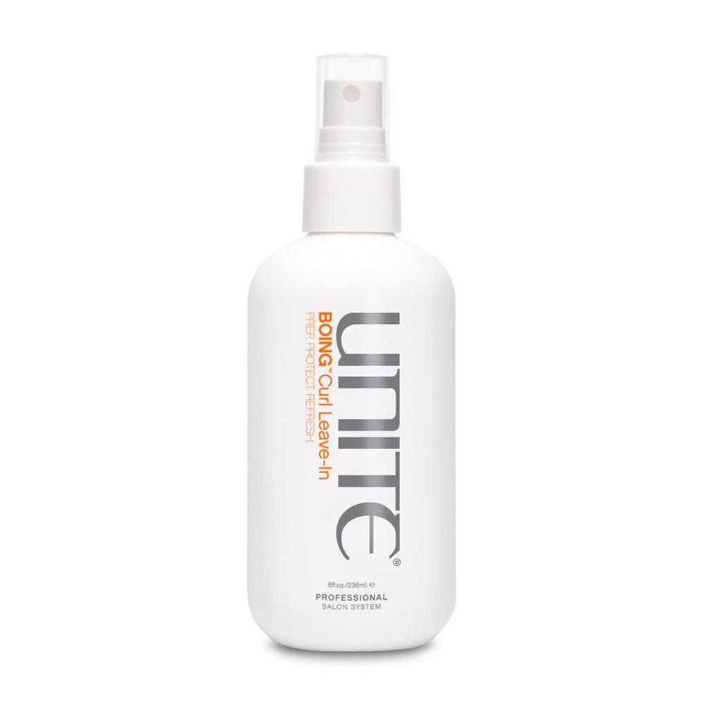 imageUNITE Hair BOING Curl LeaveIn Lightweight Detangling Spray to Hydrate Define amp Control Frizz For Wavy Curly amp Coily Hair UV amp Thermal Protection 8 Fl Oz