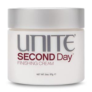 UNITE Hair – SECOND Day – Weightless Finishing Cream for Effortless, Lived-In Texture & Frizz Control – UV & Thermal Protection – 2 Oz