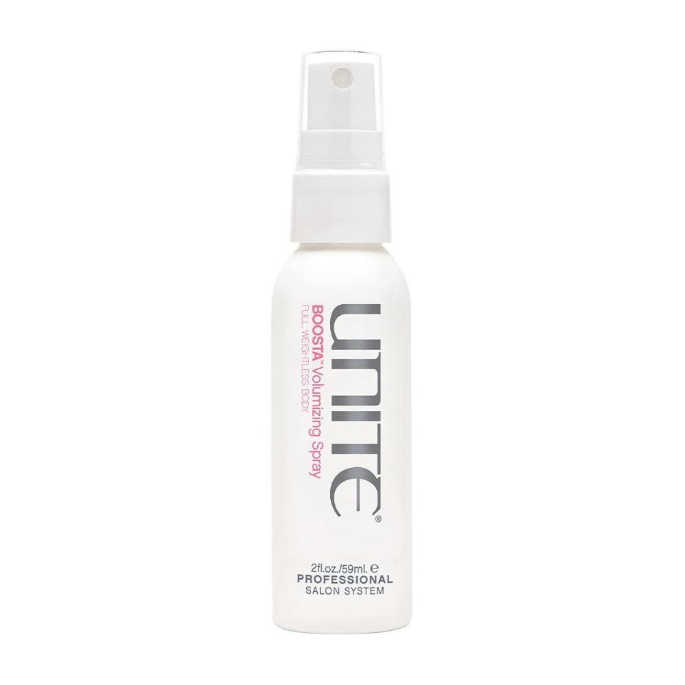 imageUNITE Hair BOOSTA Volumizing Spray TravelSize HeatActivated Root Lifting Spray for Weightless Volume amp Flexible Hold UV amp Thermal Protection 2 Fl Oz2 Fl Oz Pack of 1