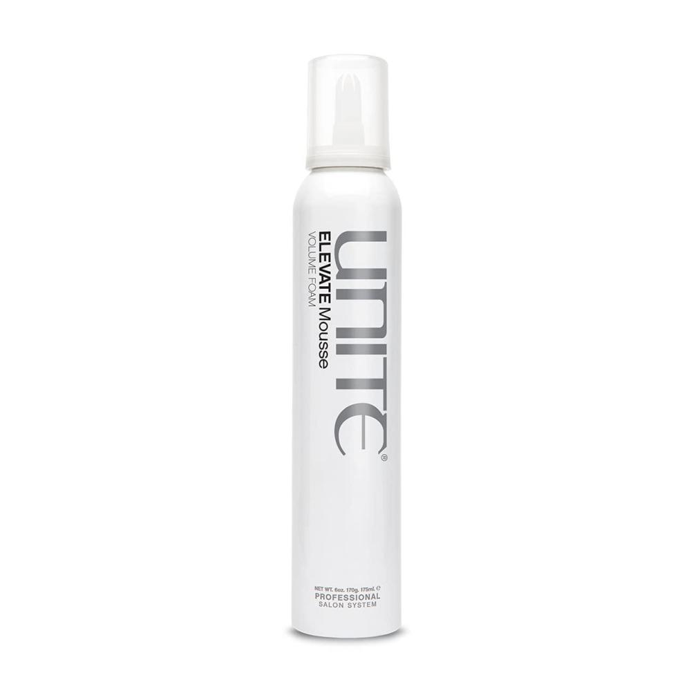imageUNITE Hair ELEVATE Mousse Weightless Styling Foam for FullBodied Volume Shine amp Flexible Hold FrizzFree Finish UV amp Thermal Protection 6 Oz
