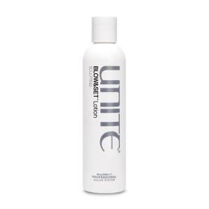 UNITE Hair – BLOW&SET Lotion – Heat-Activated Sculpting Lotion for Volume, Shape & Soft Flexible Hold – UV & Thermal Protection – 8 Fl Oz