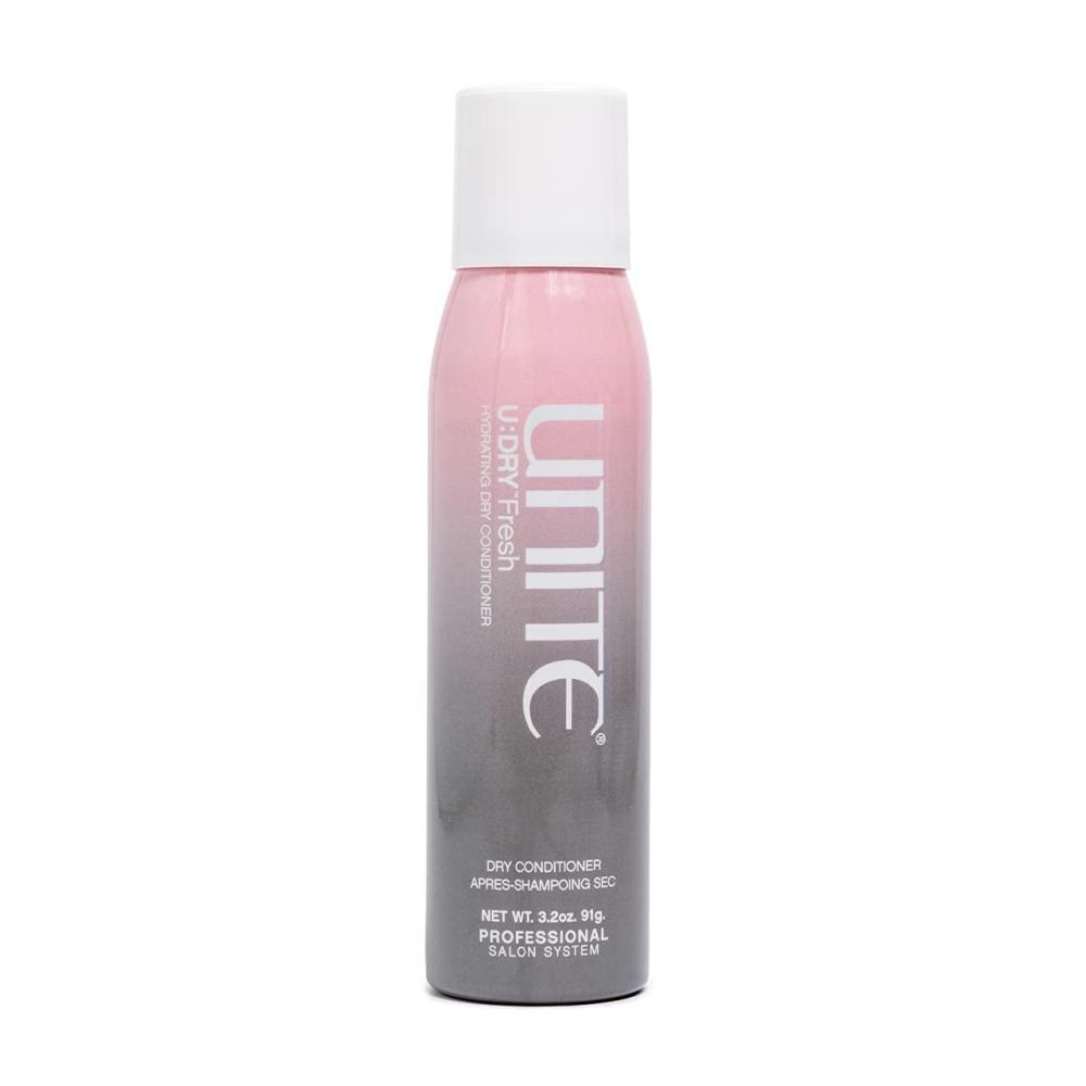 imageUNITE Hair UDRY Fresh Waterless Dry Conditioner Spray to Restore Moisture Soften amp Smooth Between Washes UV amp Thermal Protection 32 Oz