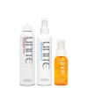 UNITE Hair – 7SECONDS Detangler, TEXTURIZA Spray & U Oil – Adds Volume, Texture & Brilliant Shine – UV & Heat Protection – 8 Fl Oz, 7 Fl Oz & 4 Fl Oz