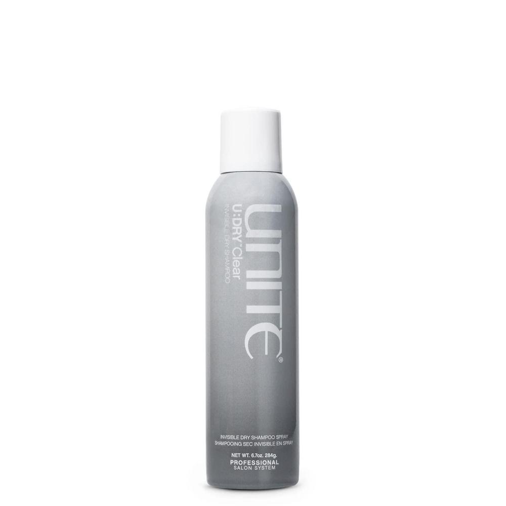 imageUNITE Hair UDRY Clear Invisible Dry Shampoo to Absorb Oil Neutralize Odor amp Refresh Without Residue Ideal for Darker Hair 67 Oz