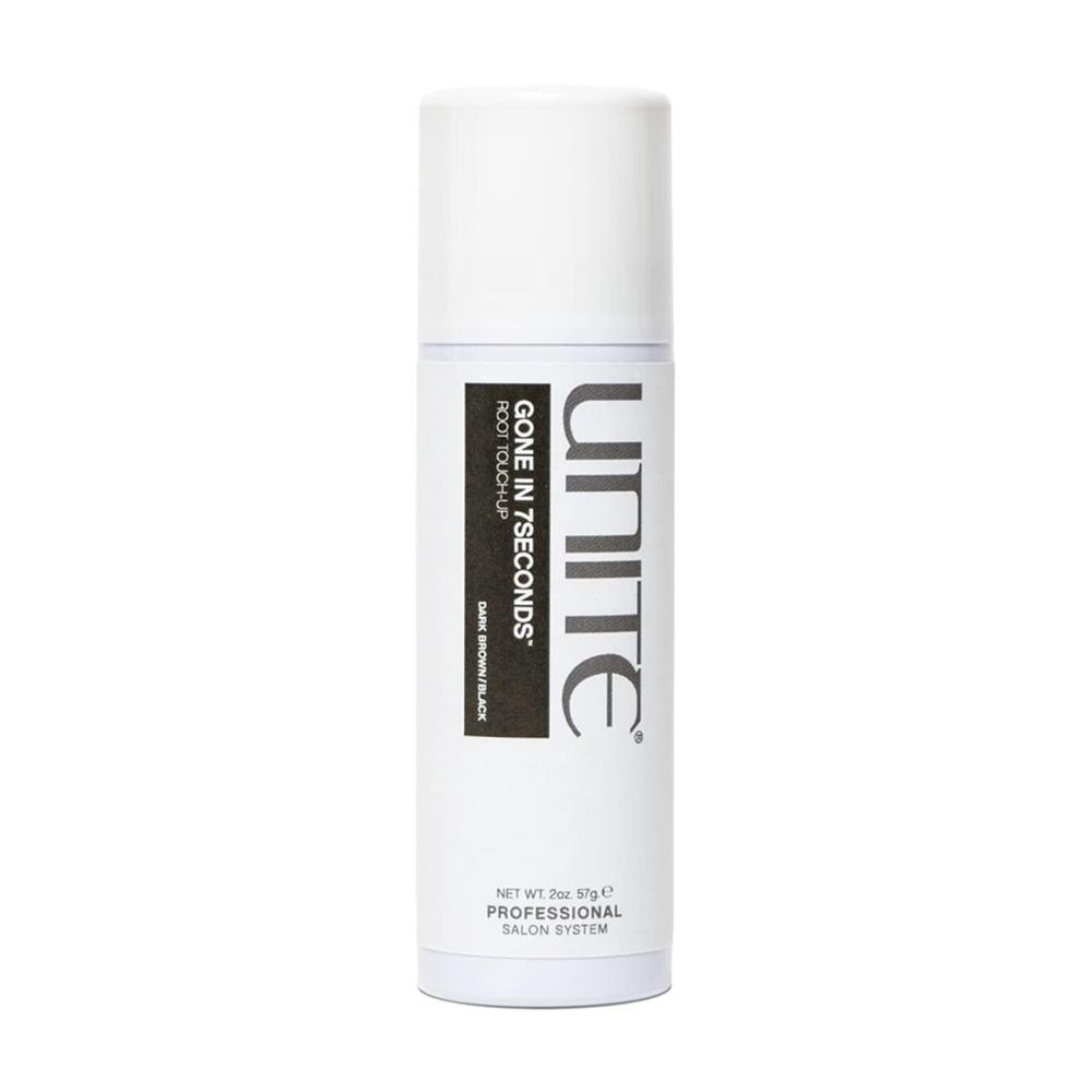 imageUNITE Hair Gone in 7SECONDS Root Touch Up Dark BrownBlack 2 OzDark Brown Black