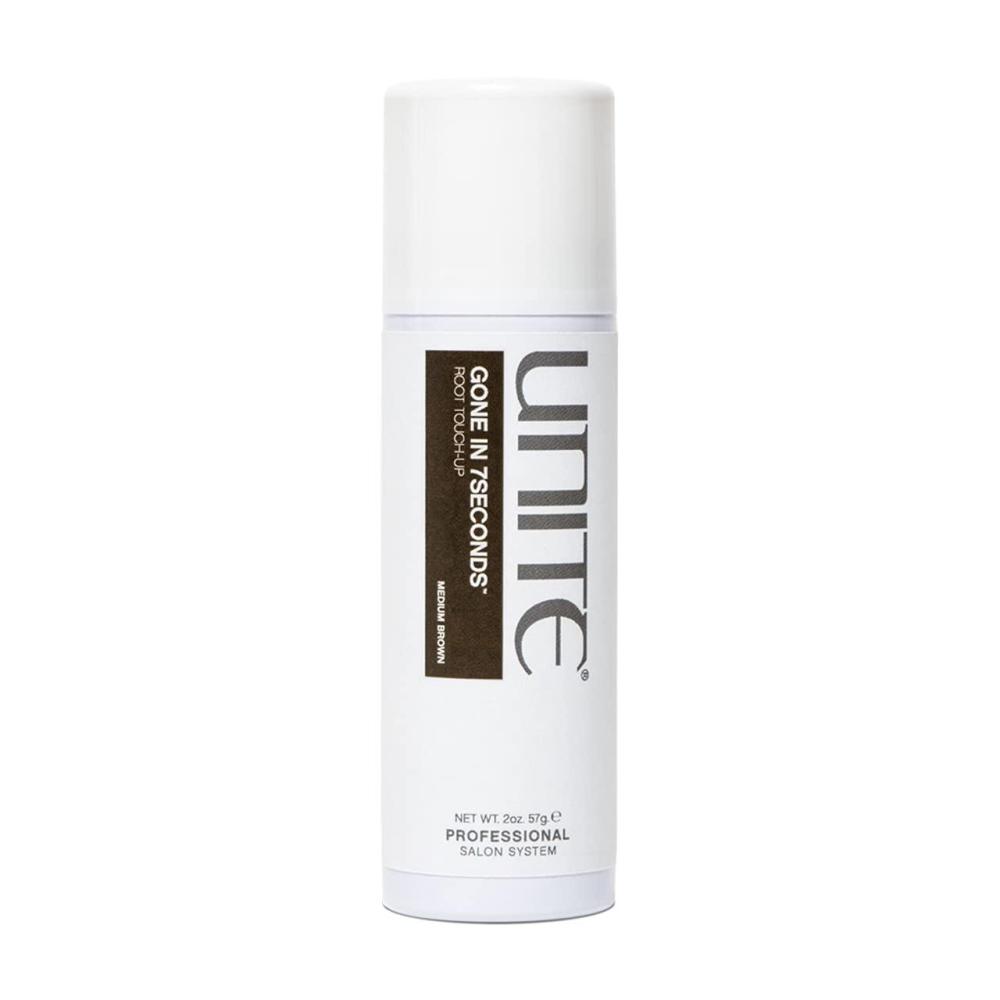 imageUNITE Hair Gone in 7SECONDS Root Touch Up Dark BrownBlack 2 OzMedium Brown