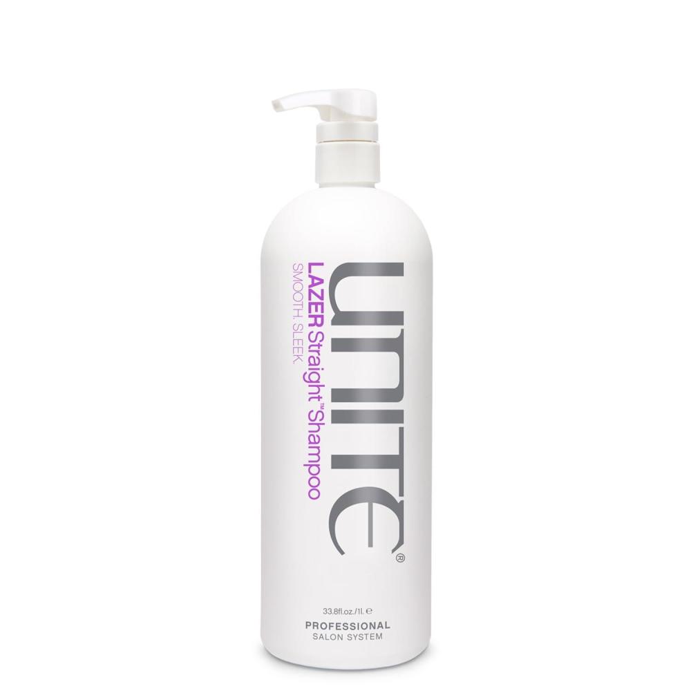 imageUNITE Hair LAZER Straight Shampoo ProfessionalSize Smoothing Cleanser to Tame Frizz amp Control Thick Unruly Hair 32 Fl Oz