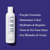 UNITE Hair – BLONDA Toning Shampoo, Daily Conditioner & BLONDA Oil – Neutralizes Brass, Repairs & Adds Brilliant Shine – For Blonde Hair – 8 Fl Oz, 8 Fl Oz & 4.23 Fl Oz